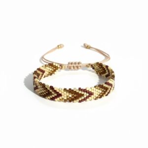Pulsera Miyuki Trenza